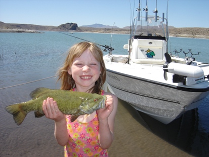 Gidget with a beautiful Small Mouth Bass!!